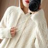 Women Knitted Hoodie Sweater MODERN NEW SAGA Winter Knitted Pullover Sweatshirt Autumn Cashmere Wool Sweaters Female Jumper