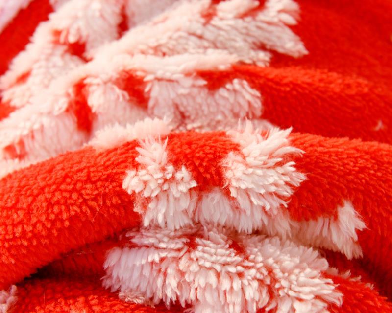 Doppellagige warme Flanell-Jacquarddecke für den Winter