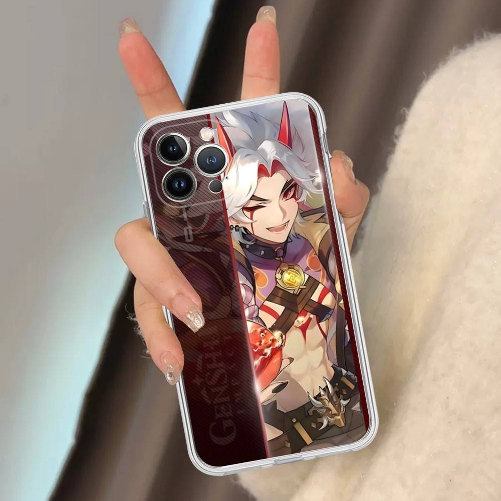 Game Genshin Impact For iPhone 17 Air 16 Pro Max 15 14 13 12 11 Plus phone Case