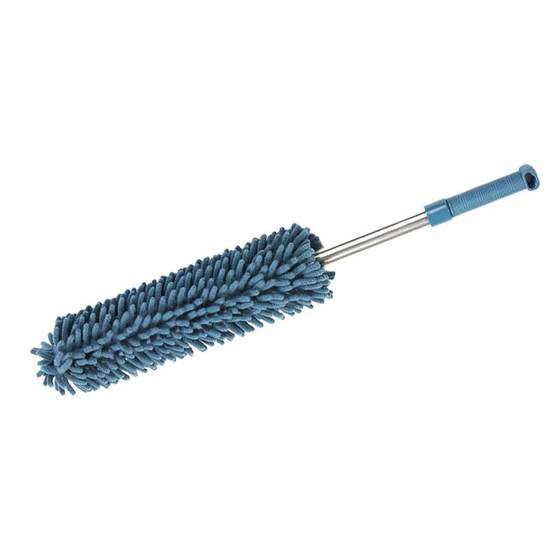 Hand Duster Detachable Washable Chenille Stainless Steel Extendable Cleaning Hand Duster for Home