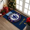 [1 Stück Chelsea FC Büro Teppich] Pflegeleichter Stuhlunterlage für Konferenzraum, Langlebige Bereich Sofa Bodenmatte