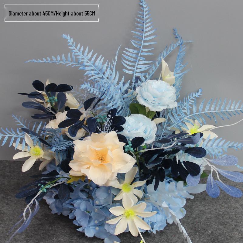 Artificial Wedding Aisle Flowers: Hotel Table Arrangements & Decorative Flower Balls for Stage and Welcome Area