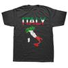 Funny Italy Map and Flag Italia Graphic Tshirts Tshirt Men Womens Fashion Casual Oversized 100 Cotton T Shirt Short Sleeve