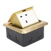 Pop Up Socket Table Power Outlet Receptacle UK Standard with Network Interface 250V