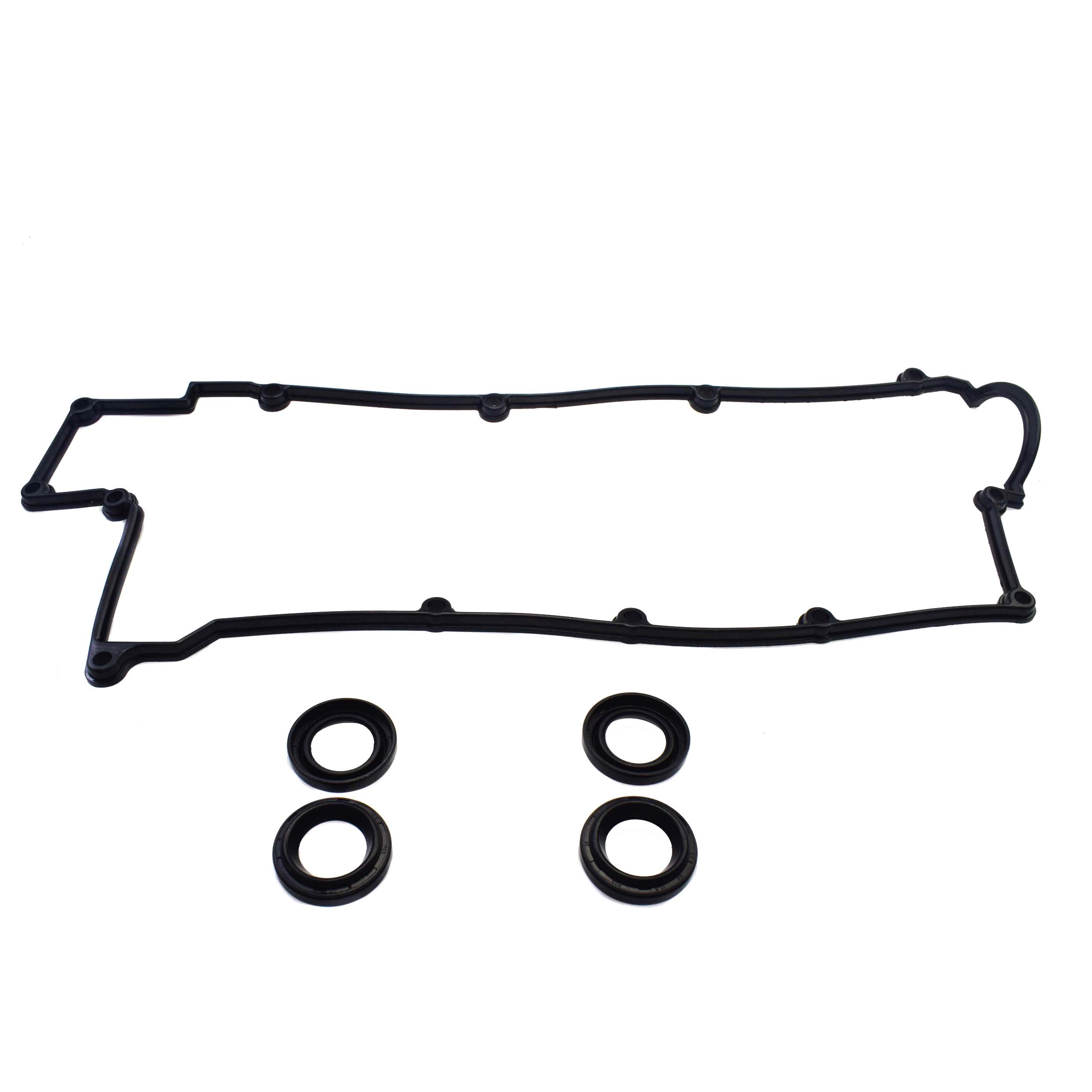 Прокладка клапанной крышки двигателя и уплотнения свечей зажигания 22443-23001 22441-23000 22441-23500 Для Hyundai Elantra Tiburon Coupe Lantra Matrix чёрный