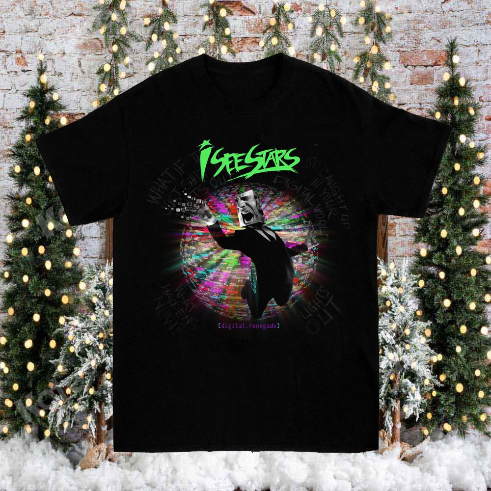 I See Stars Band Black T-shirt For men Women S-5XL S