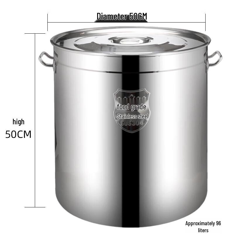 ZLIII Commercial 304 Stainless Steel Stockpot with Lid