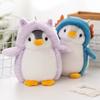 Christmas Penguin Stuffed Toy Dress-Up Penguin Cute Plush Doll Pillow Gift
