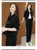 Maillard Women's Retro Corduroy Velvet Suit: Long-Sleeve Jacket with Two-Piece Set for Autumn/Winter 2023