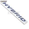 Car Styling Hybrid 3D Rear Trunk Metal Chrome Zinc Alloy Emblem Badge Decal for Toyota Corolla Camry Prius Prado RAV-4 Tundra EA8
