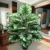Nordic Living Room Artificial Shelley Leaf Ornament - Green Plant Decoration