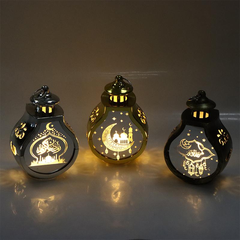 2026 Ramadan Decoration Led Lantern Light Eid Mubarak Star Moon Castle Lights Eid Mubarak For Ramadan Kareem Home Decor