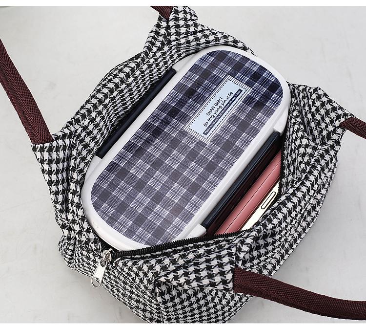 Waterproof Oxford Tote: Stylish Handbag for Middle-Aged Women - Perfect for Work and Outings