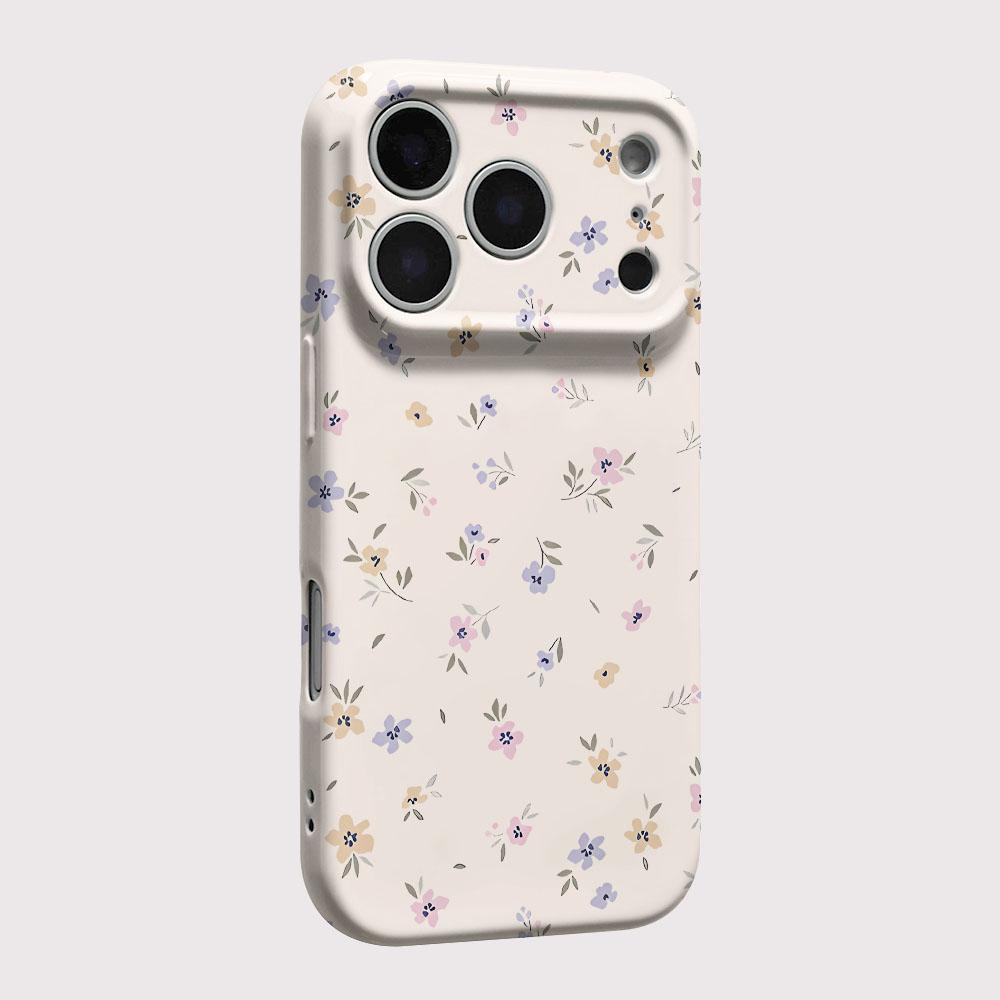 Coque de téléphone rigide en PC brillant avec film floral pour Xiaomi Redmi A5 A3 14C 13 12 13C 12C 10C A1 10 9T K40 K30 9C 9A Pro 4G 5G