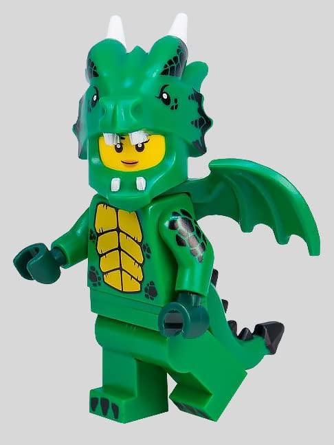 LEGO Minifigure Series 23 Green Dragon Costume Green Dragon Costume [71034-12]