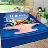Custom Name Baby Yoda Lightsaber Adventure Carpet Rug Customizable Soft Washable Anti-Slip Home Living Room Sofa Mats Personalized Rug. 0909137