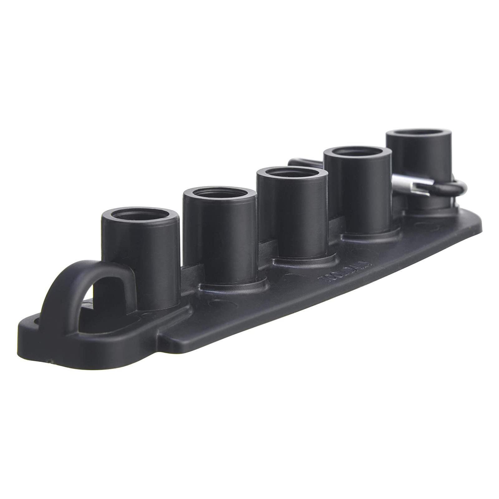 

Держатель насадки для мойки высокого давления, вмещает 7/5 насадок с быстроразъемным соединением 1/4 дюйма (Без насадок) 5