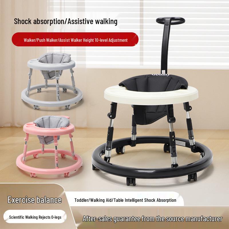2023 Multi-Function Baby Walker Stroller: Anti-O-Leg Walking Aid for Children