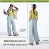 beneunder Women's Loose Wide-Leg Parachute Cargo Pants