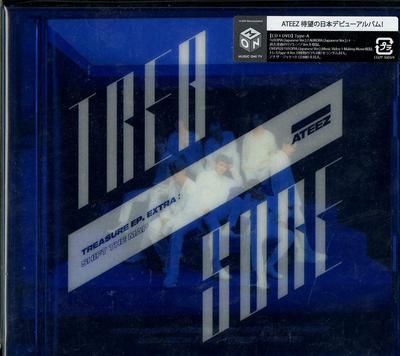ATEEZ - TREASURE EP. EXTRAShift Die Karte (Typ A.) (CD + DVD) - Japan Debütalbum