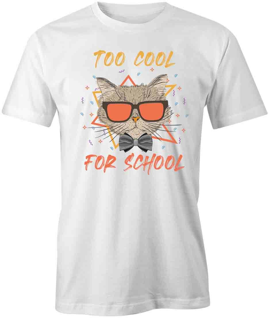 COOL FOR SCHOOL TShirt Tee Short-Sleeved Cotton CLOTHING PETS S1WCA52 XXXL