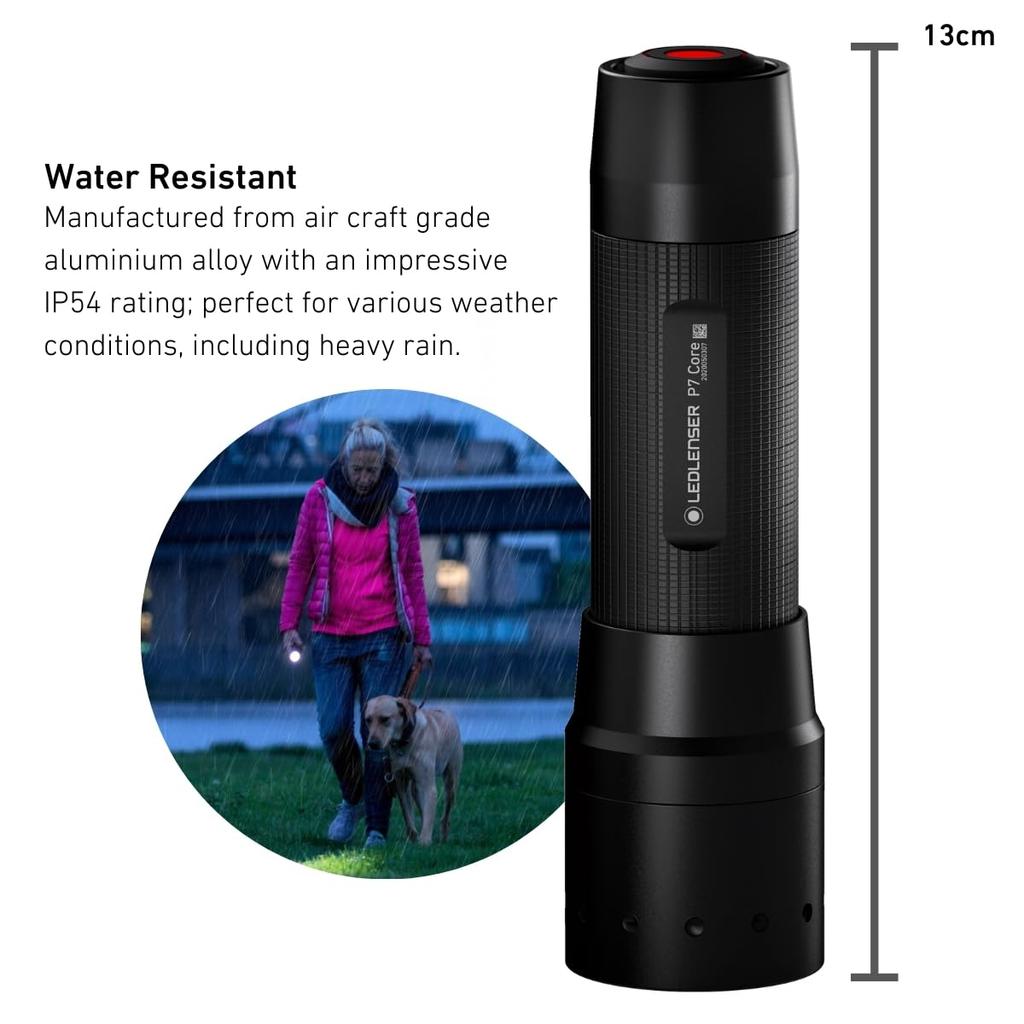 Ledlenser P7 Core LED Handheld Flashlight (Battery Operated) [Authentic Product]