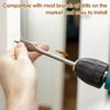 15PCS 6-25mm Durable Woodworking Tool Sets Flat Drill Long High-carbon Steel Wood Flat Drills Woodworking Spade Drill Bits