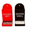 Chicken Grit Feeder Oyster Shell Feeder Hanging Chicken Grit Feeder Calcium Nutrient