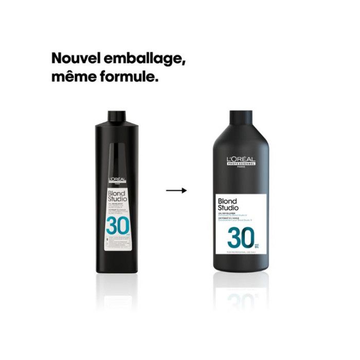 Oxidant - L'Oréal Professionnel - Blond Studio - 30V - Oil - All Hair Types