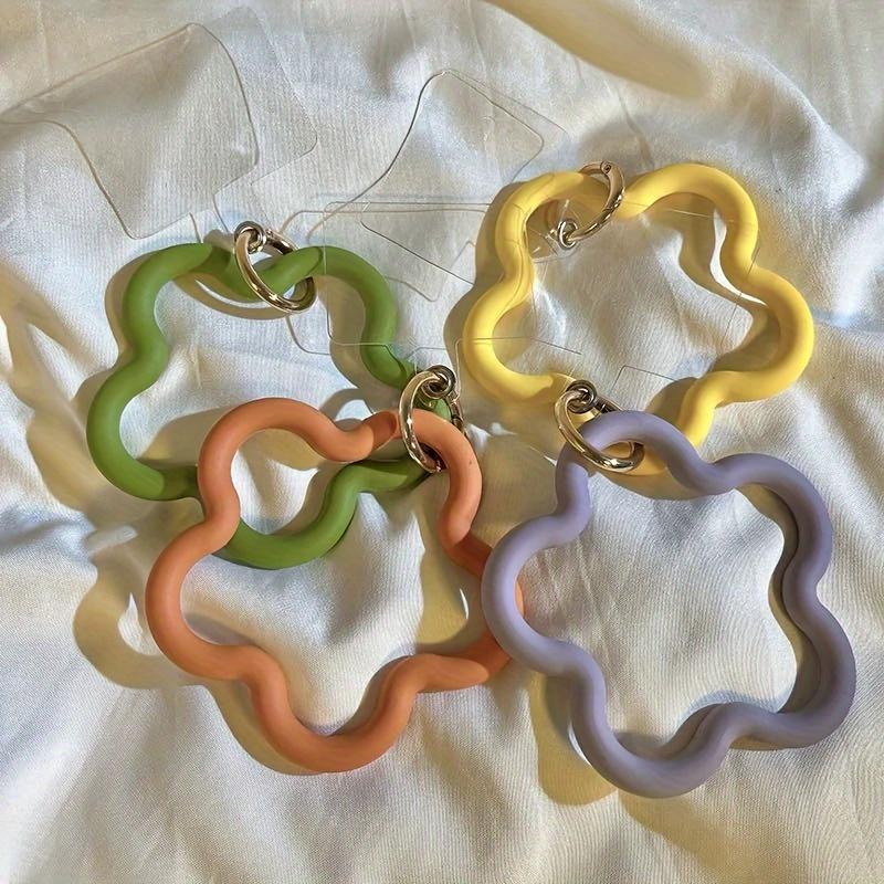 Silicone Starfish Charm Phone Strap Accessory Shockproof And Anti-Lost Universal Fit For All Smartphones No Battery Required