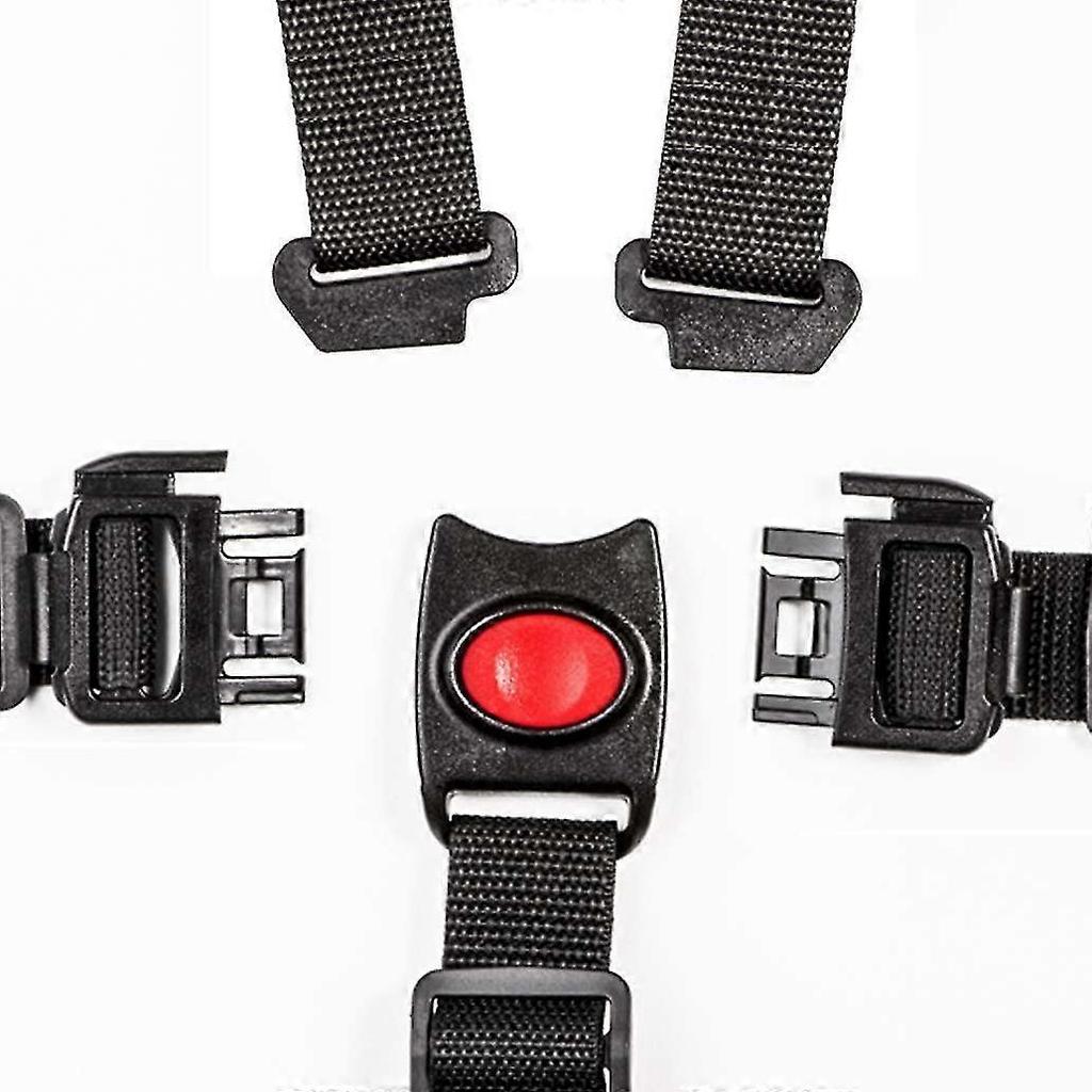 Baby Safety Belt Harness - Adjustable 5 Point Safety Harness - Universal For High Chair, Stroller
