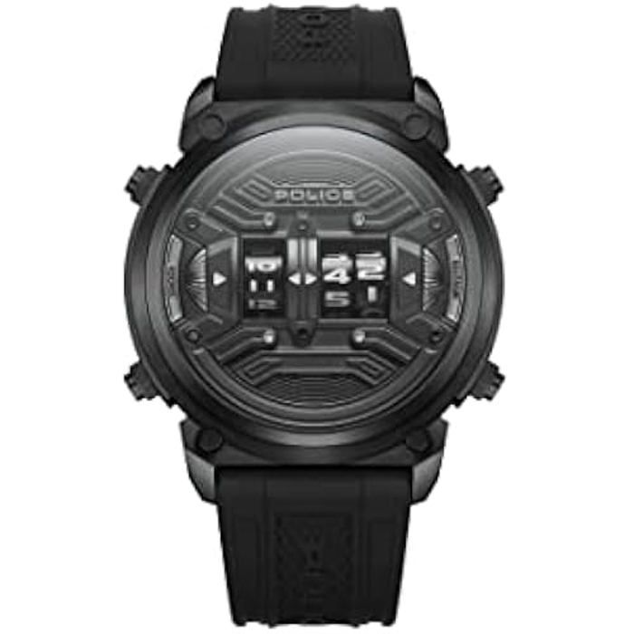 Watch - POLICE - PEWJP2228502 - Analog - Quartz - Black Silicone