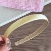 Hair Hoop Pure Color Suede Lining Built-in Anti-Slip Design Headband Commuting Matte Texture Headband Hair Accessory