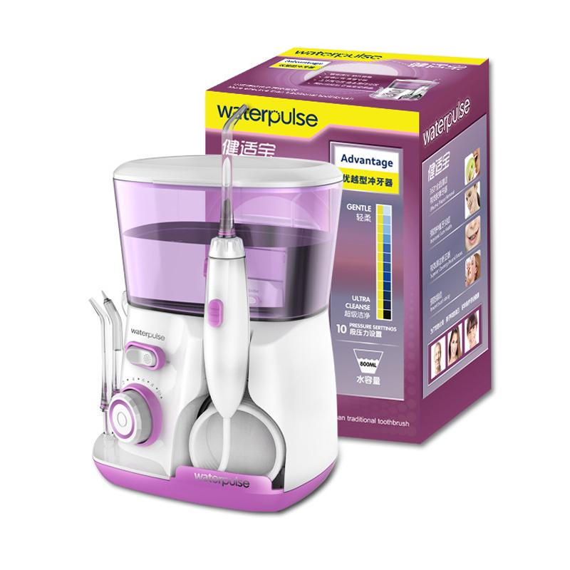 Waterpulse Electric Oral Irrigator Dental Cleaning Teeth Whitener Water Jet Flosser Dentistry Whitening Mouth Washing Machine
