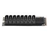 M.2 M Key to 8 Port Serial ATA 3.0 Expansion Card PCIe 3.0 X2 M Key Adapter with LED Indicators Support for Thunderbolt