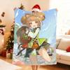 Game G Genshin Impact Y Yaoyao Blanket Soft Throw Blanket for Home Bedroom Bed Sofa Picnic Travel Office Rest Cover Blanket Gift