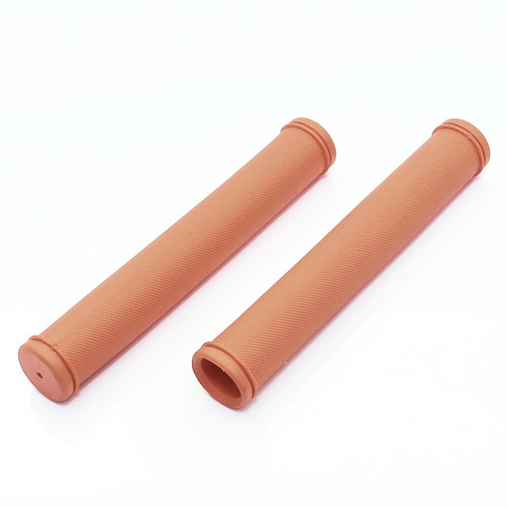 

Резиновая ручка, длинный рукав 175 мм, ручка-бабочка, мертвая ручка для мухи, удлиненная ручка для путешествий, ручка Mtb, коричневые 1 pair