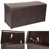 Outdoor Storage Box Deck Box Waterproof Heat-resistant Storage Chest for Outside Patio Furniture Cushions Pool Supplies Garden