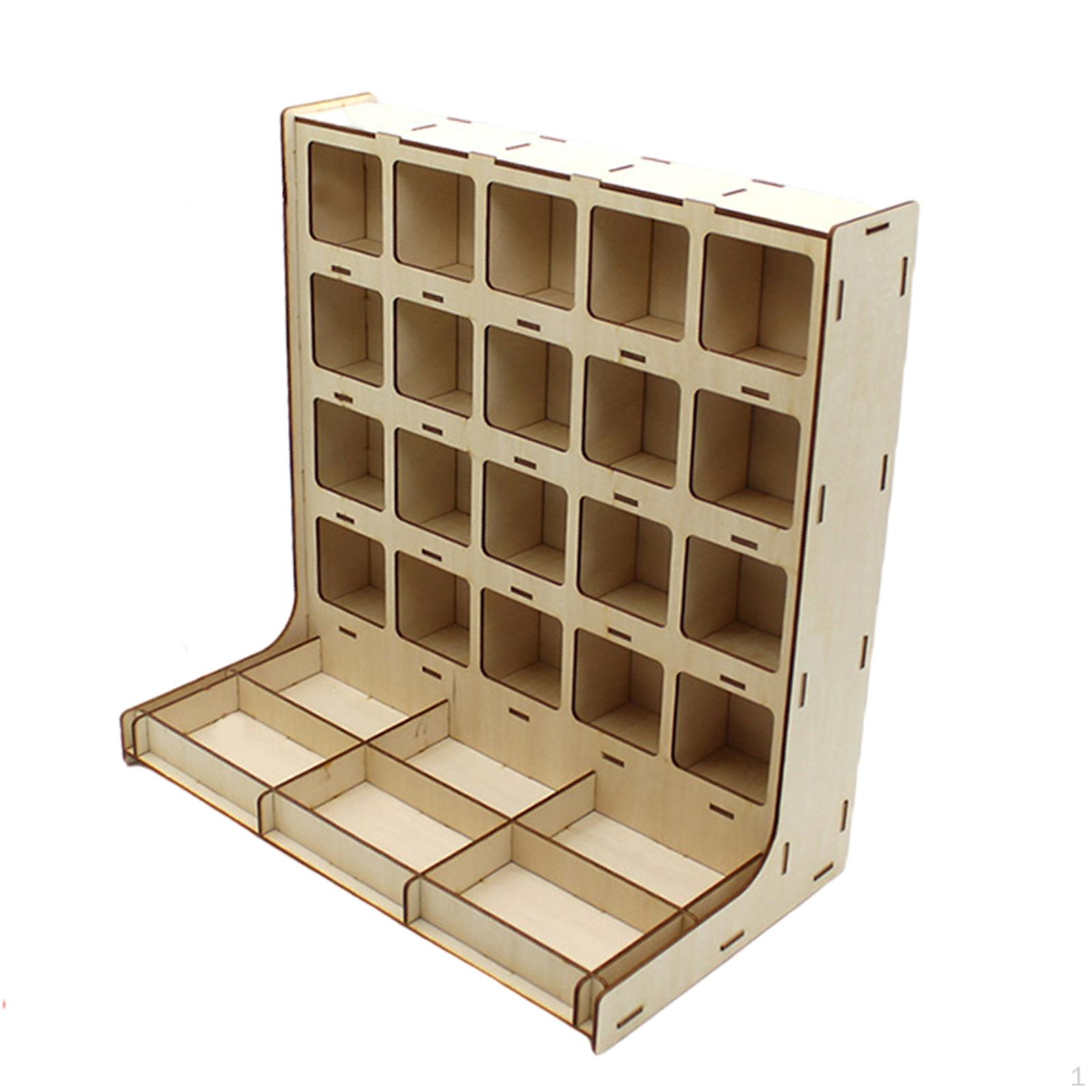 

Miniature Storage Paint Brush Holder for Modeling Tool Storing 35.6x20.7x36cm