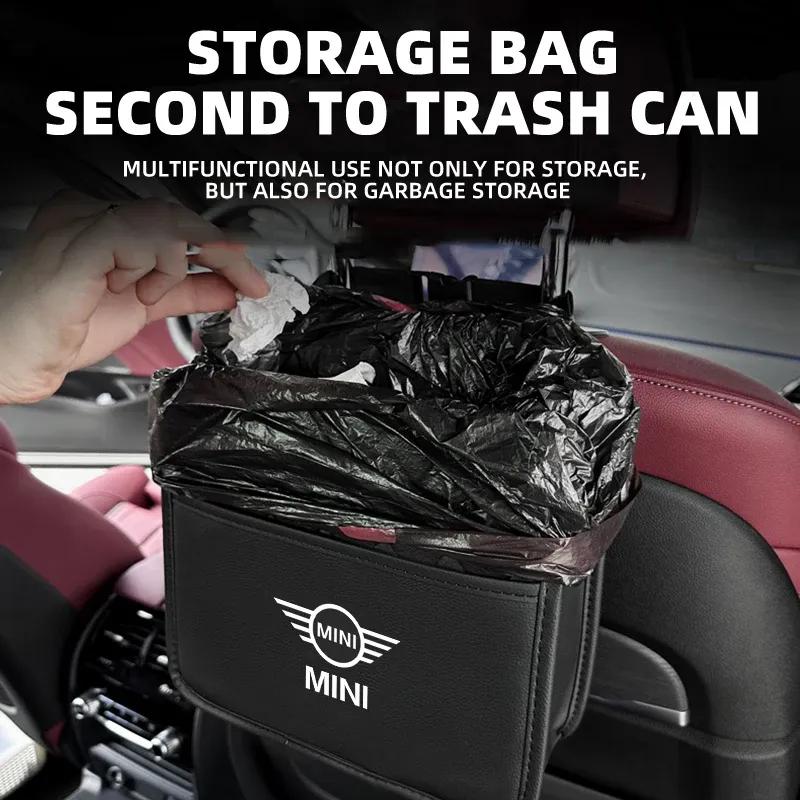 Car Storage Hanging Bag Back Seat Back Bag for BMW MINI F55 F56 R60 R59 R58 WORKS One Cooper JCW R57 R56 R55 Auto Accessories