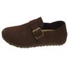 Doudou Shoes Autumn And Winter One-Pedal Lazy Shoes Versatile Flat-Soled New Birkenstocks Women'S Suede Large-Size Annual Single Shoes