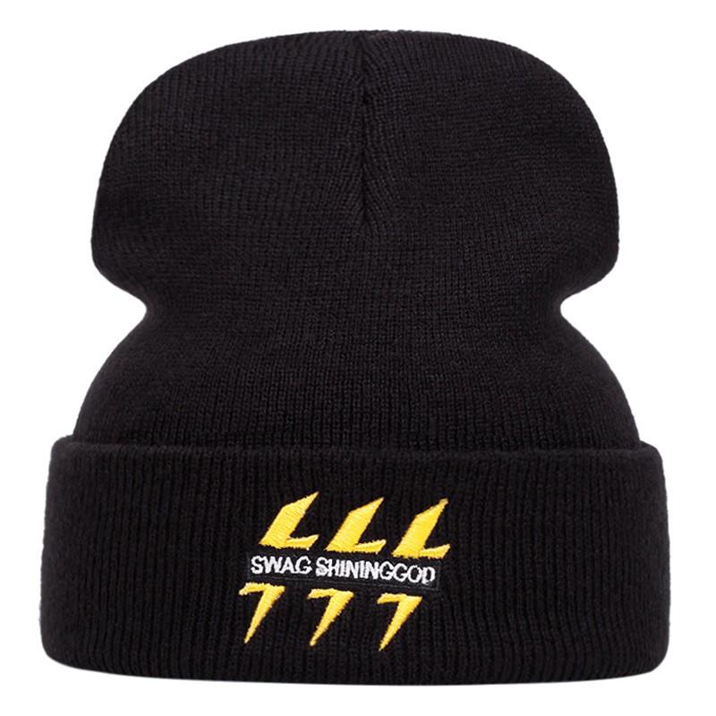 Winter Outdoor Ski Beanie Men Women Warm Knit Hat All-match Sports Cold Cap