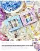 Retro Girly Heart Language Washi Tape & DIY Stickers for Journaling