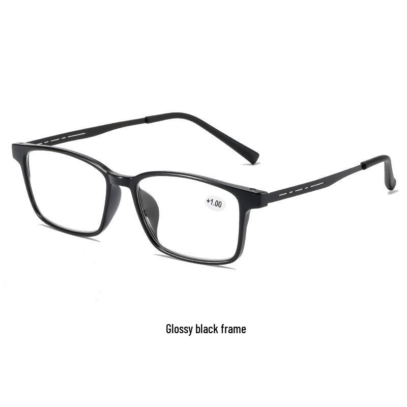Men's HD Photochromic Anti-Blue Light UV-Protective Metal Reading Glasses