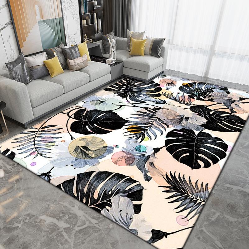 Non Slip Hair Carpets Fur for Living Room Solid Color Thick Velvet Furry Floor Mat Children's Pink Fluffy Rugs Modern Home Decor