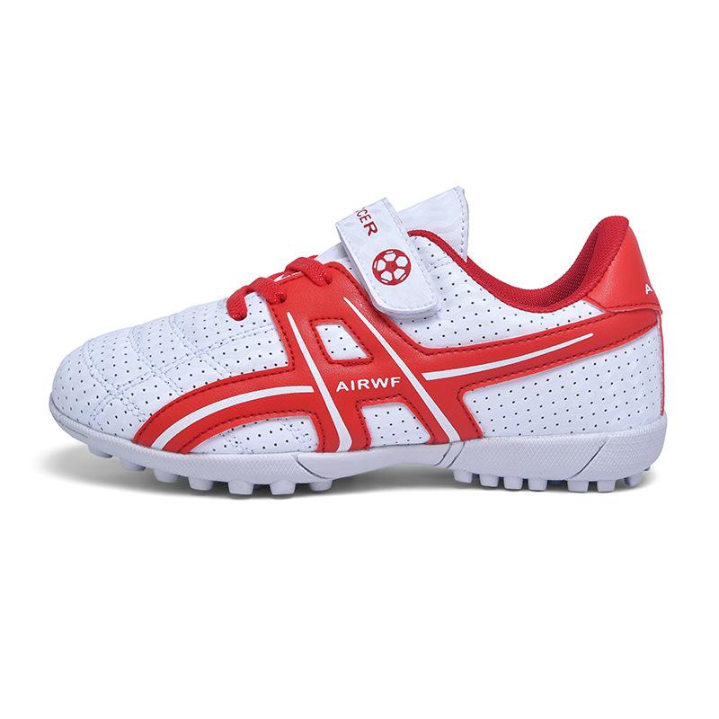 Velcro children's football shoes spiked broken nails boys' shoes girls' shoes elementary school students game training sports shoes