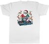 North Pole DJ Unisexs TShirt Funny Santa Claus Father Christmas Tee Gift