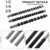 350mm Socket Storage Rack Socket Organizer Tray Socket Rail 1/4in 3/8in 1/2in Socket Rack Holder Hand Tools