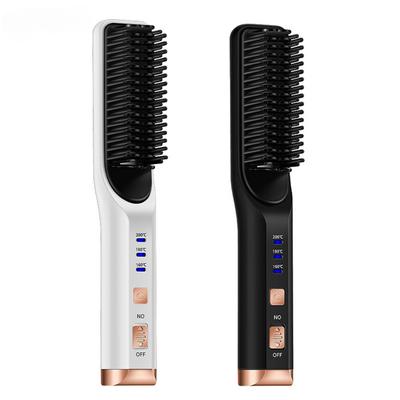 Mini Hair Straightener Brush Comb Customized Hair Styling Tools Hair Brush Straightener Comb Hairstyle Brush