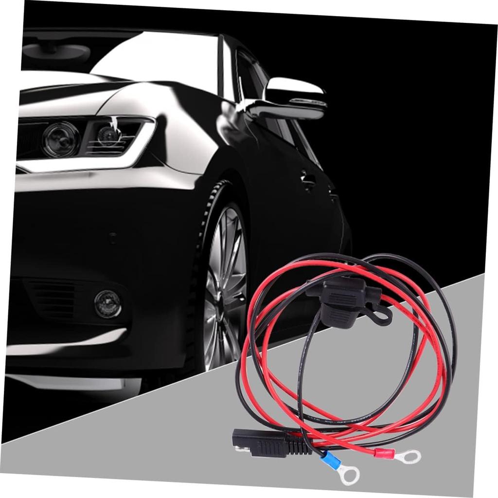 Cavo SAE Doppio Cavo di Estensione USB Doppia Interfaccia SAE Cavo Cavi Batteria Cablaggio Terminale Cavo di Estensione SAE Cavo Caricabatterie ABS per Moto